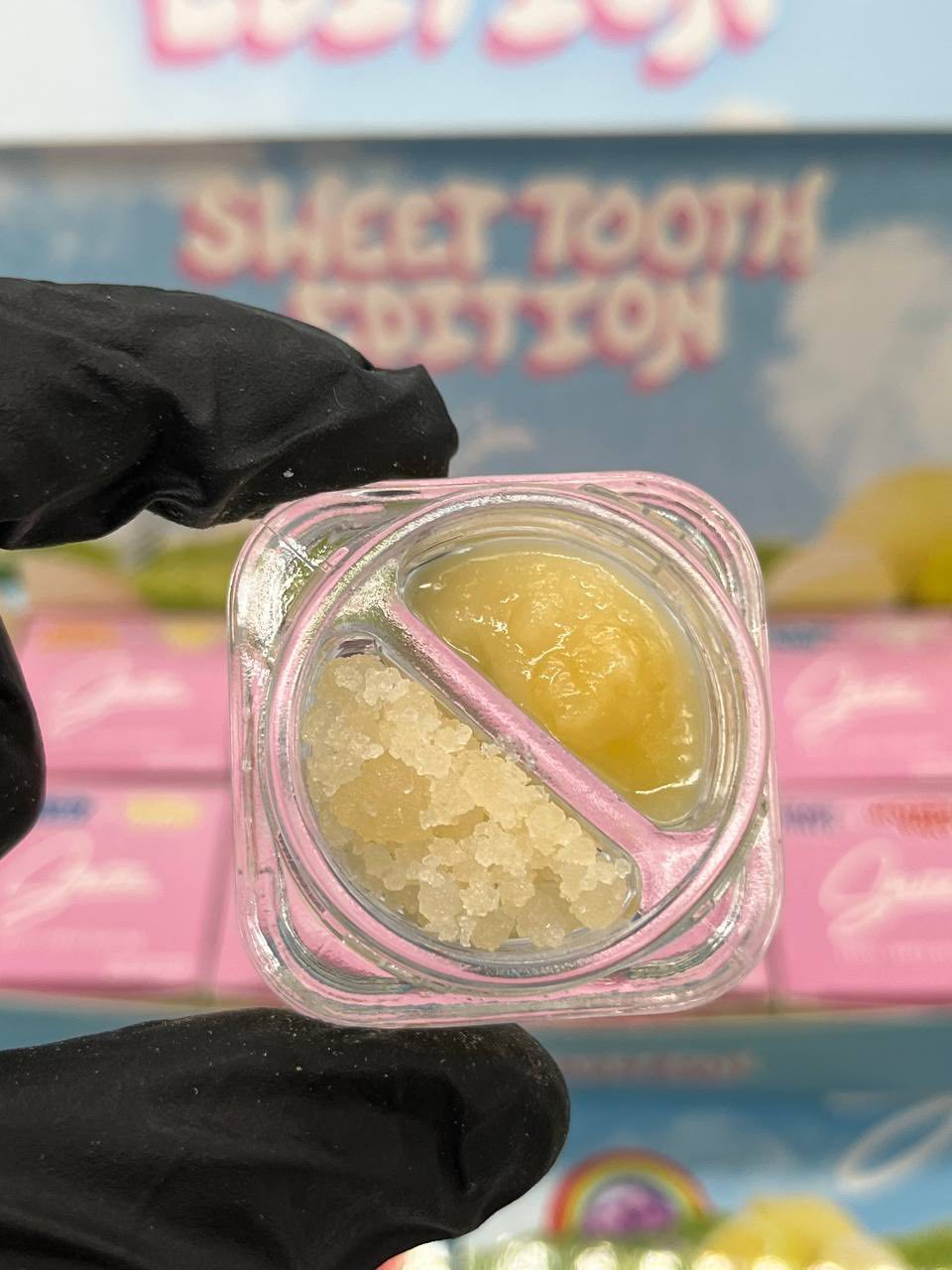 SPLITZ WAX, SPLITZ WAX SWEET TOOTH EDITION, SPLITZ BRAND, SPLITZ SUGAR BADDER,SPLITZ DABS