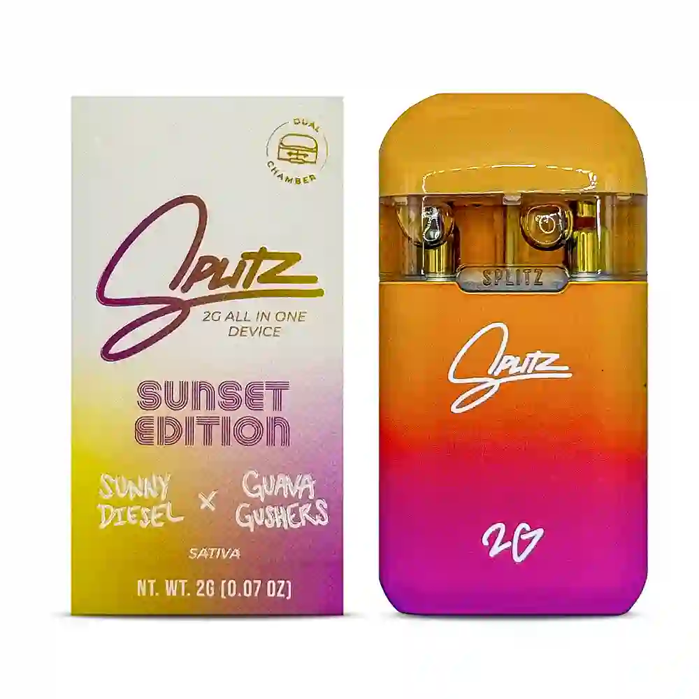 SPLITZ SUNNY DIESEL X GUAVA GUSHERS, Splitz Dab Pen, Splitz Carts,Splitz 2G,Splitz Disposable SPLITZ SUNNY DIESEL X GUAVA GUSHERS, Splitz Dab Pen, Splitz Carts,Splitz 2G,Splitz Disposable